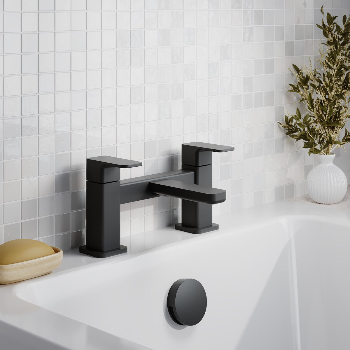 Sterling Deck Mounted Bath Filler Tap