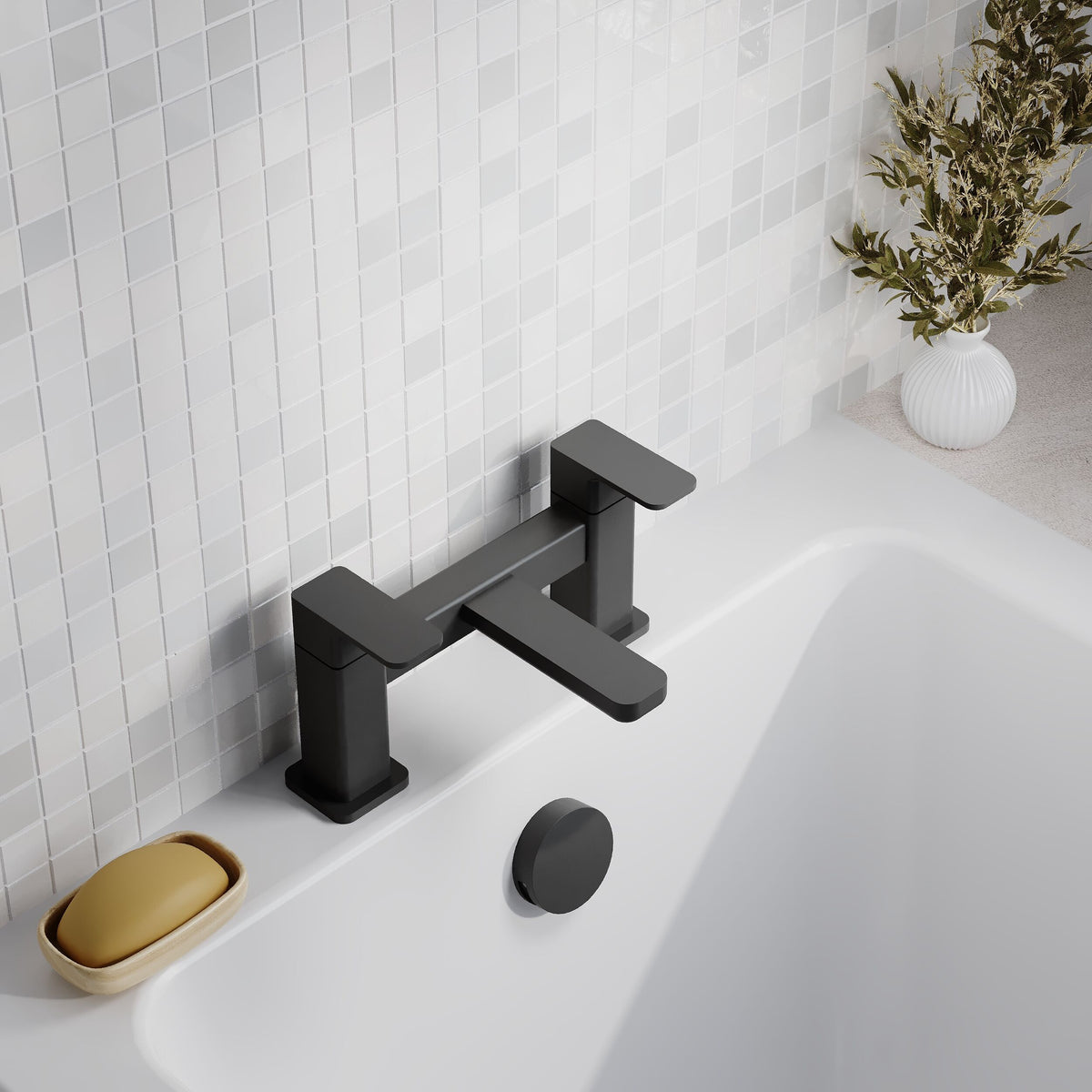 Sterling Deck Mounted Bath Filler Tap