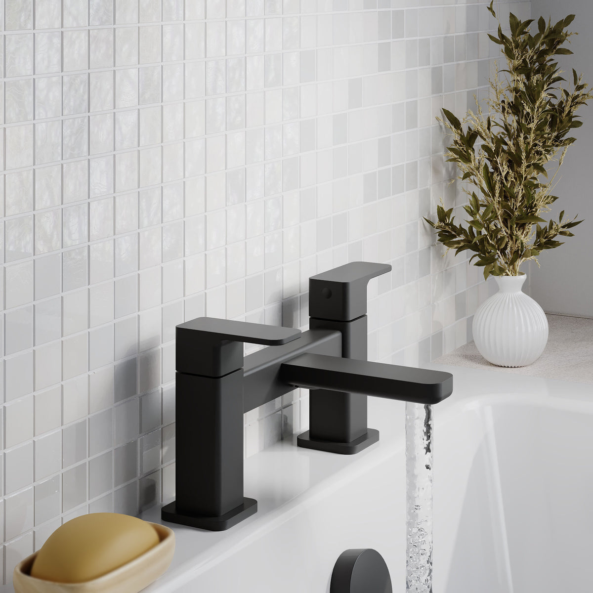 Sterling Deck Mounted Bath Filler Tap