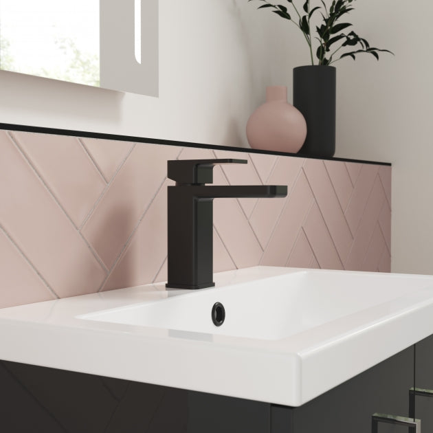 Sterling Mono Basin Mixer Tap With Push Button Waste