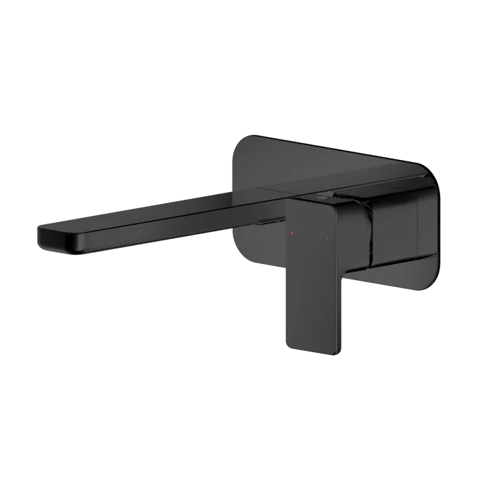 Sterling 2 Hole Wall Mounted Basin Mixer Tap With Plate