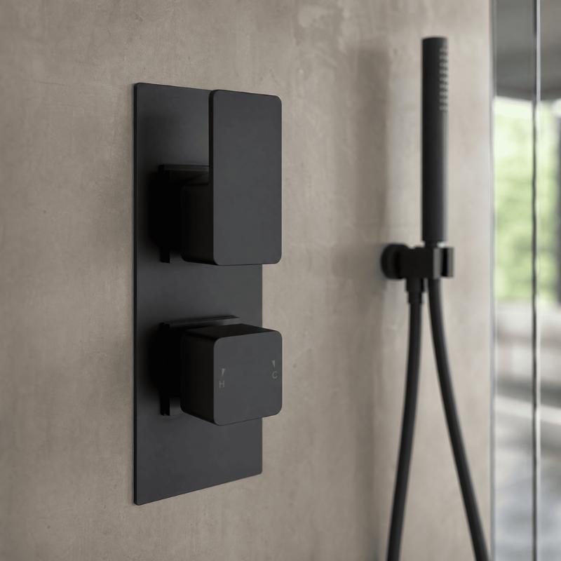 Sterling Thermostatic 2 Outlet Concealed Shower Valve With Diverter