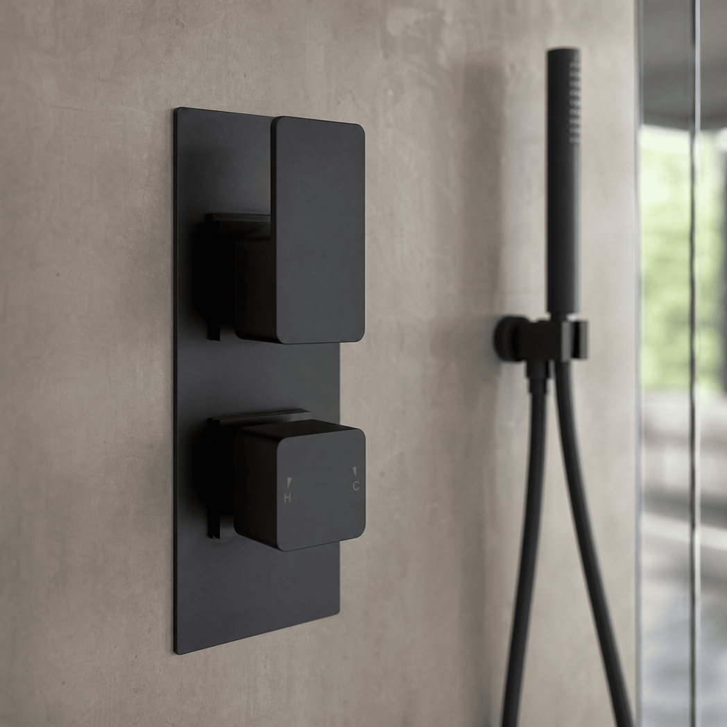 Sterling Thermostatic 2 Outlet Concealed Shower Valve With Diverter