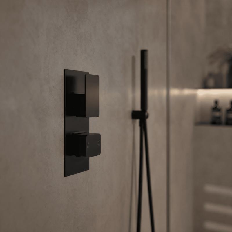 Sterling Thermostatic 2 Outlet Concealed Shower Valve With Diverter