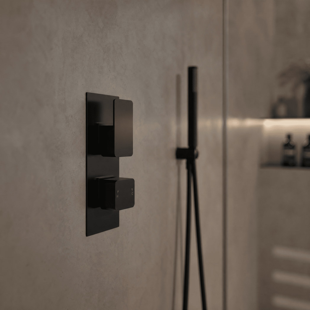 Sterling Thermostatic 2 Outlet Concealed Shower Valve With Diverter