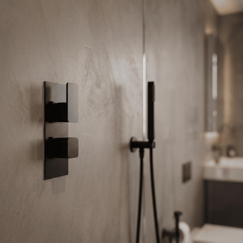 Sterling Thermostatic 2 Outlet Concealed Shower Valve With Diverter