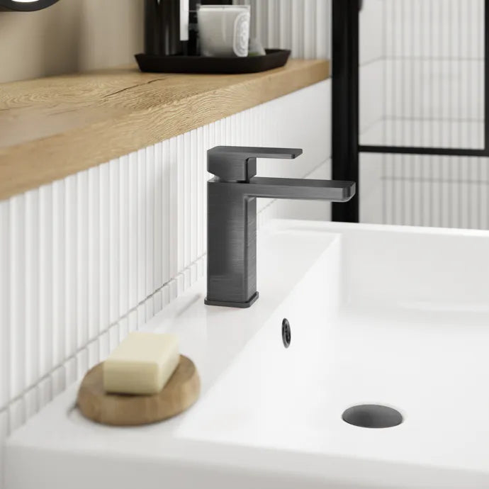 Sterling Mono Basin Mixer Tap With Push Button Waste