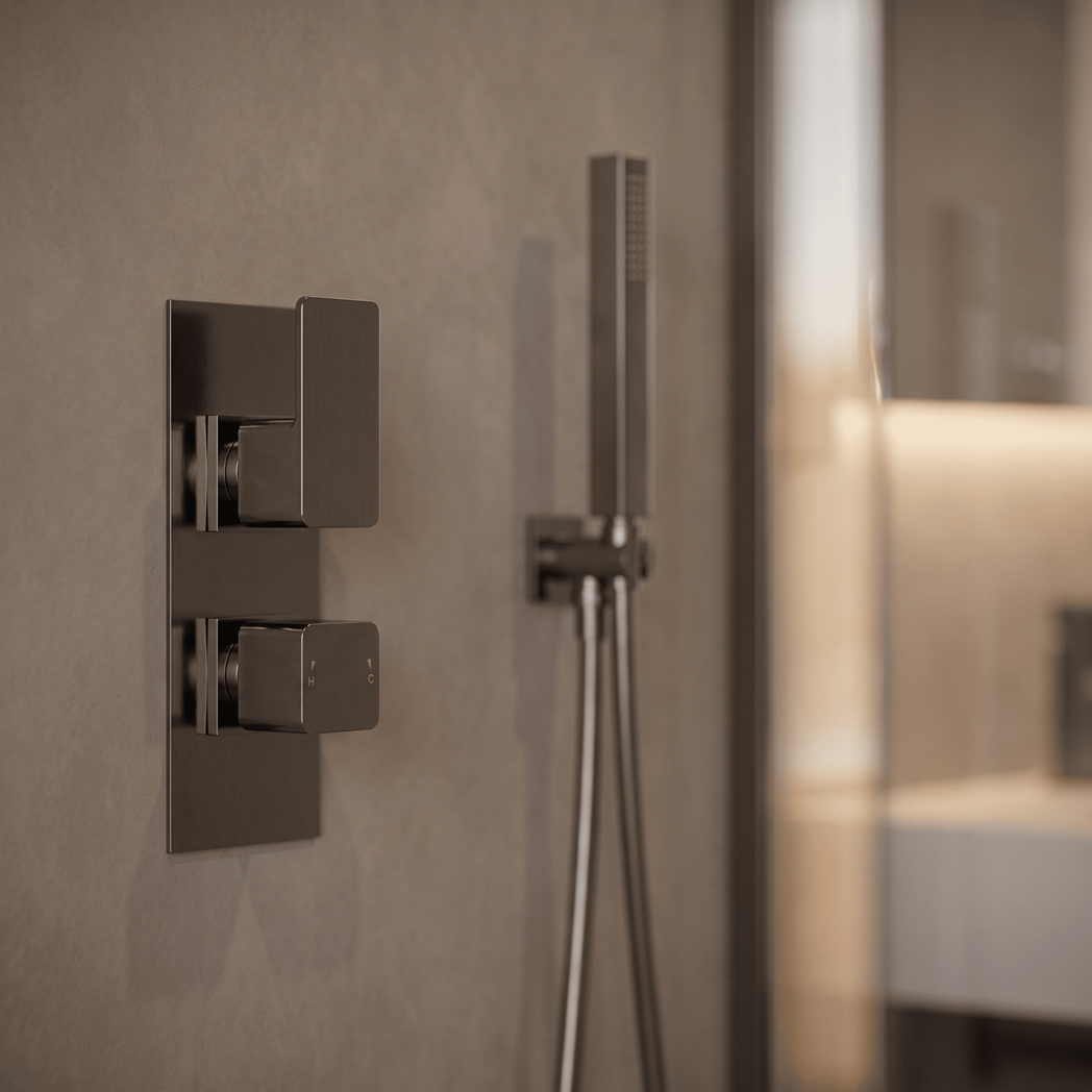 Sterling Thermostatic 2 Outlet Concealed Shower Valve With Diverter