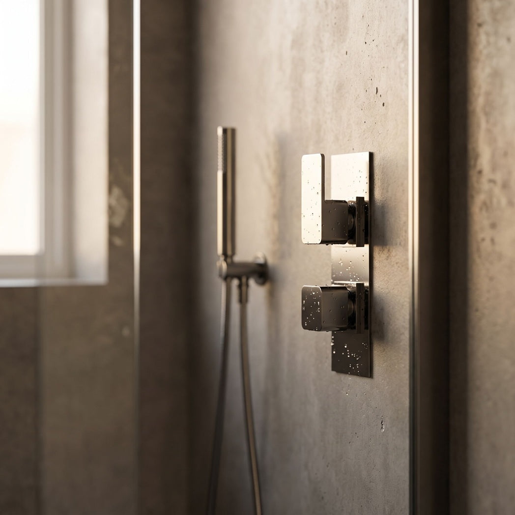Sterling Thermostatic 2 Outlet Concealed Shower Valve With Diverter