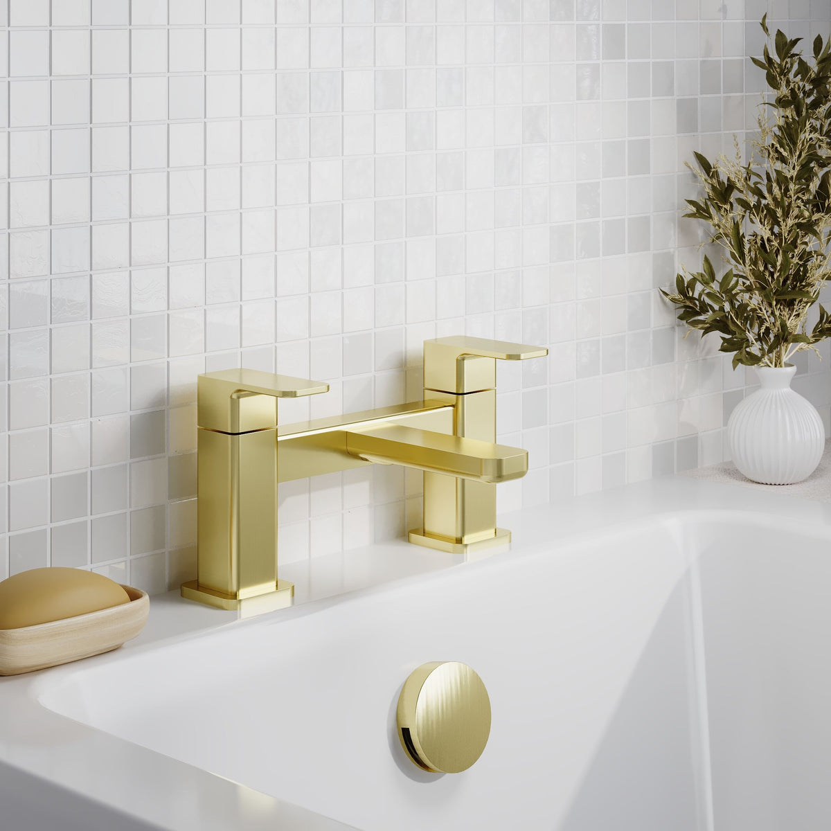 Sterling Deck Mounted Bath Filler Tap