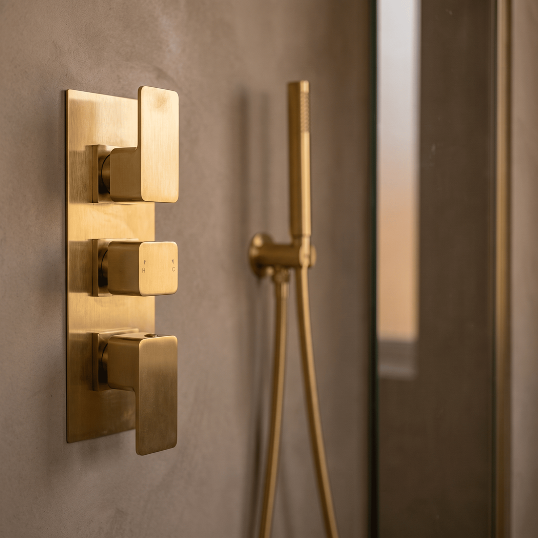 Sterling Thermostatic 2 Outlet Concealed Shower Valve