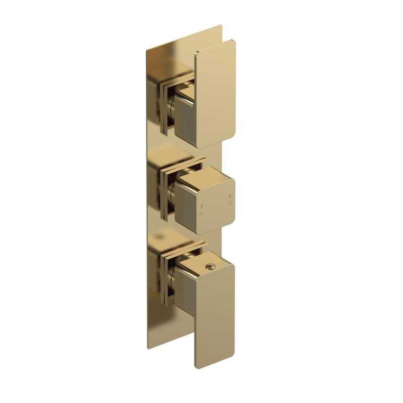 Sterling Thermostatic 3 Outlet Concealed Shower Valve With Diverter