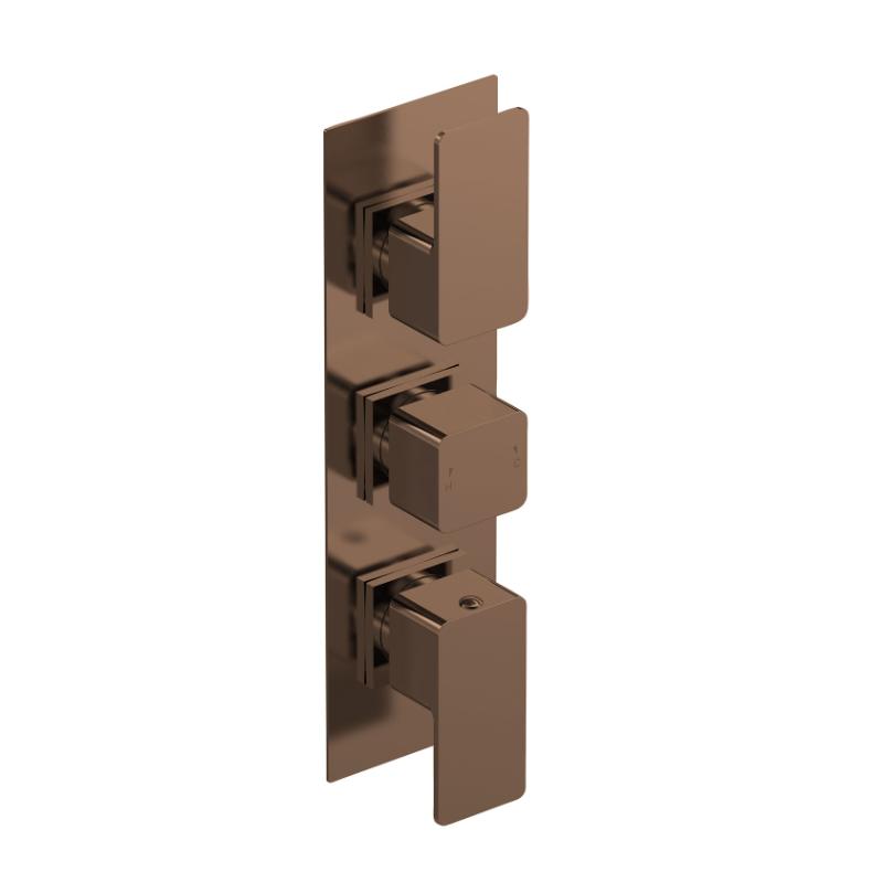 Sterling Thermostatic 3 Outlet Concealed Shower Valve With Diverter