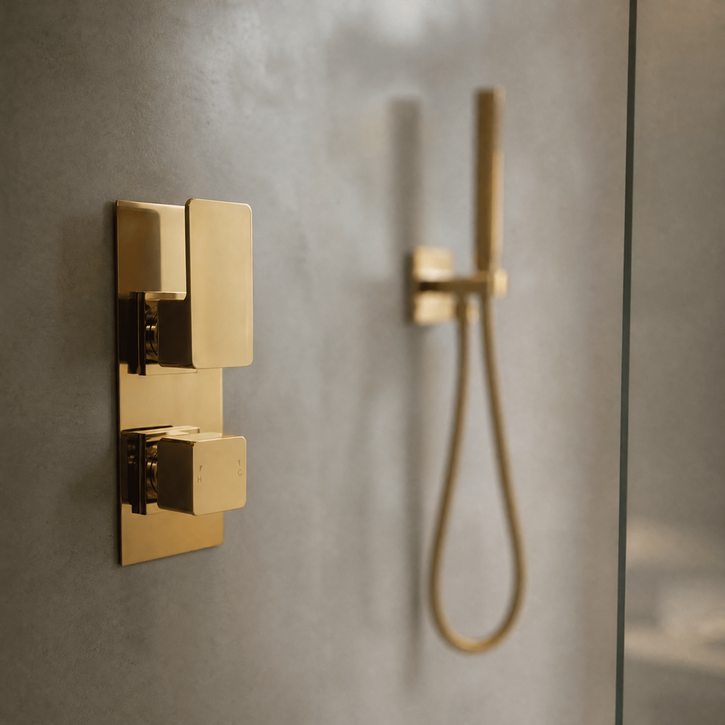 Sterling Thermostatic 2 Outlet Concealed Shower Valve With Diverter