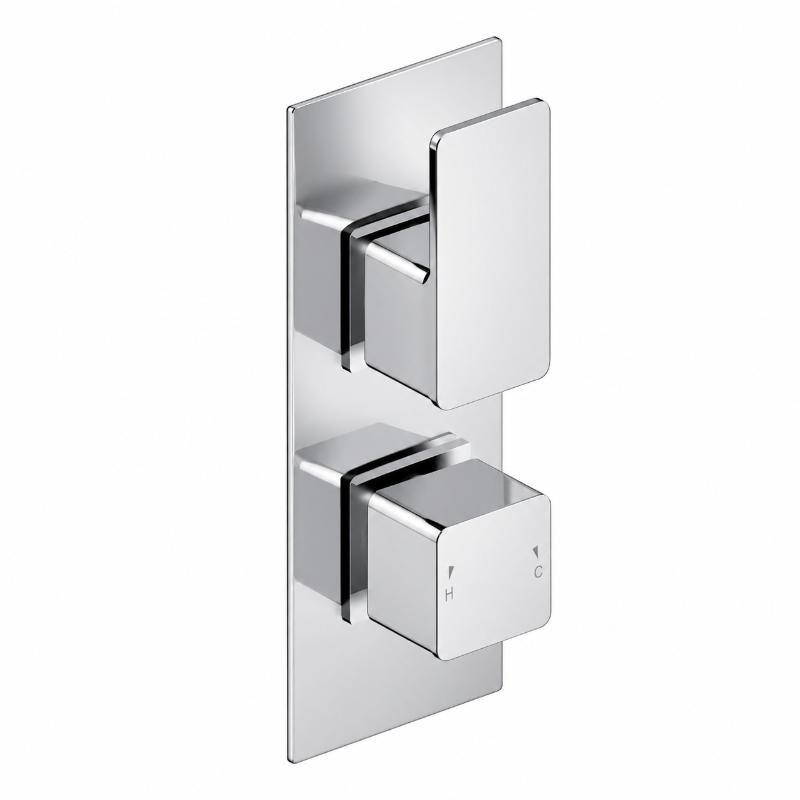 Sterling Thermostatic 2 Outlet Concealed Shower Valve With Diverter