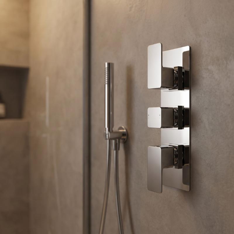 Sterling Thermostatic 2 Outlet Concealed Shower Valve