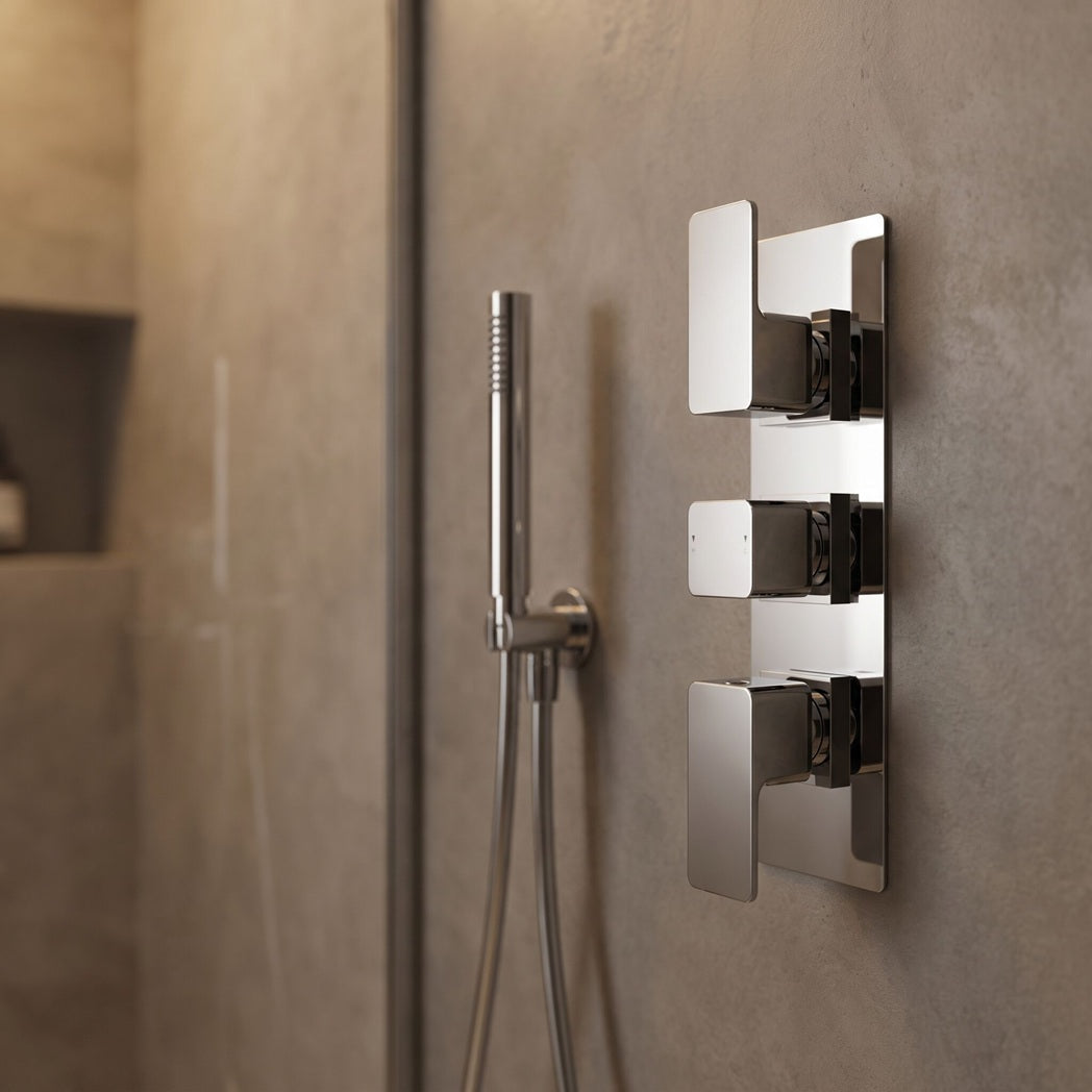 Sterling Thermostatic 2 Outlet Concealed Shower Valve