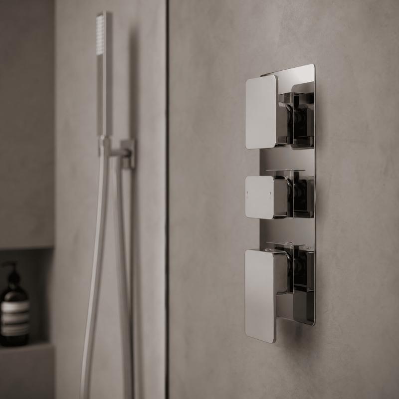Sterling Thermostatic 2 Outlet Concealed Shower Valve
