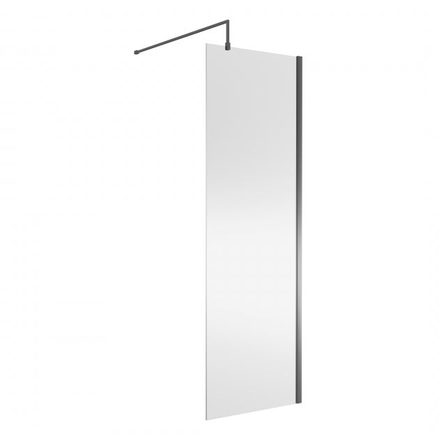 Nora 8mm Wetroom Panel With Support Bar