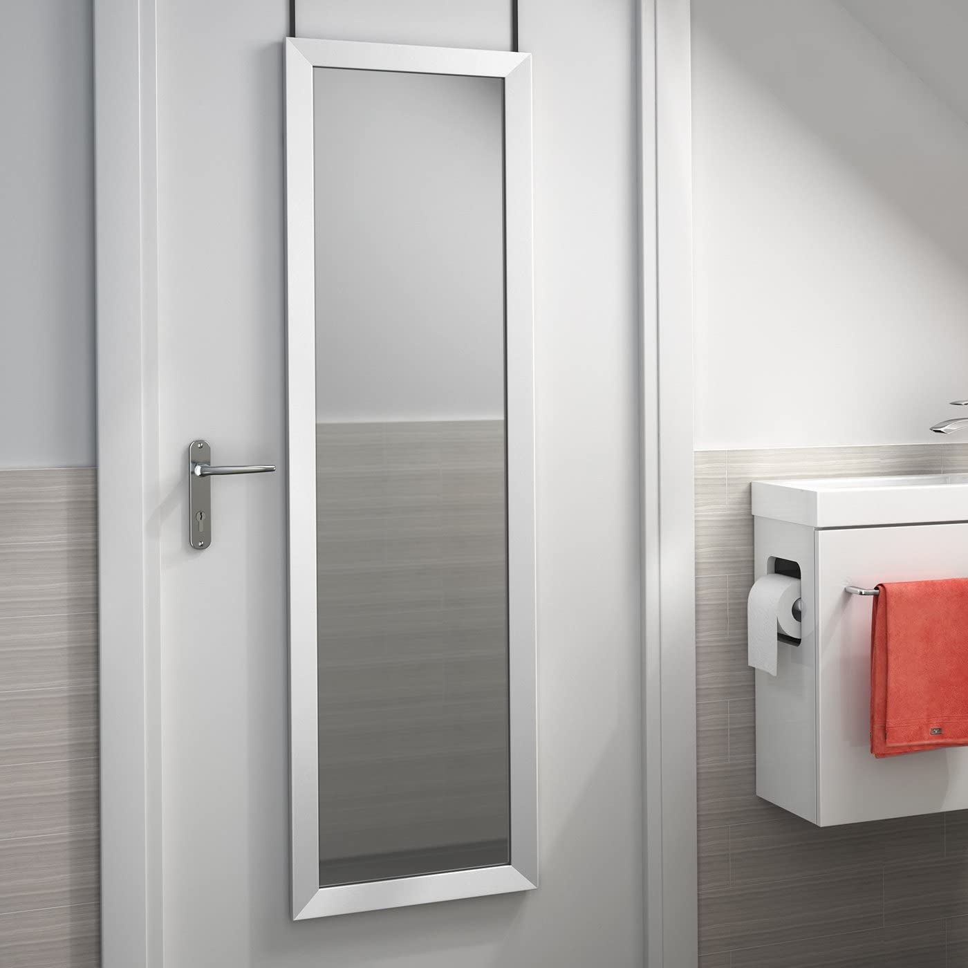 Brillia Framed Bevelled Non Illuminated Mirror