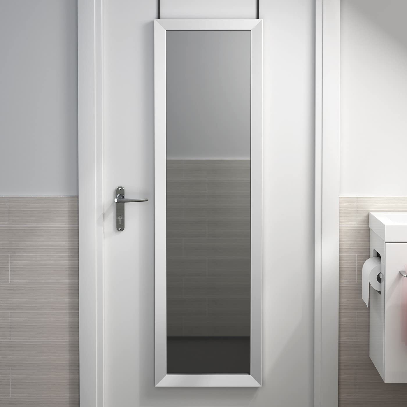 Brillia Framed Bevelled Non Illuminated Mirror