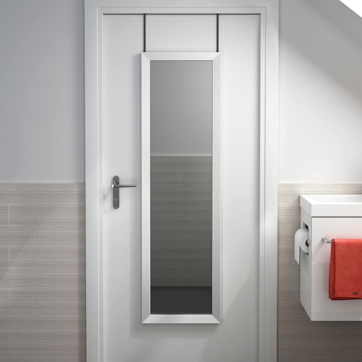 Brillia Framed Bevelled Non Illuminated Mirror