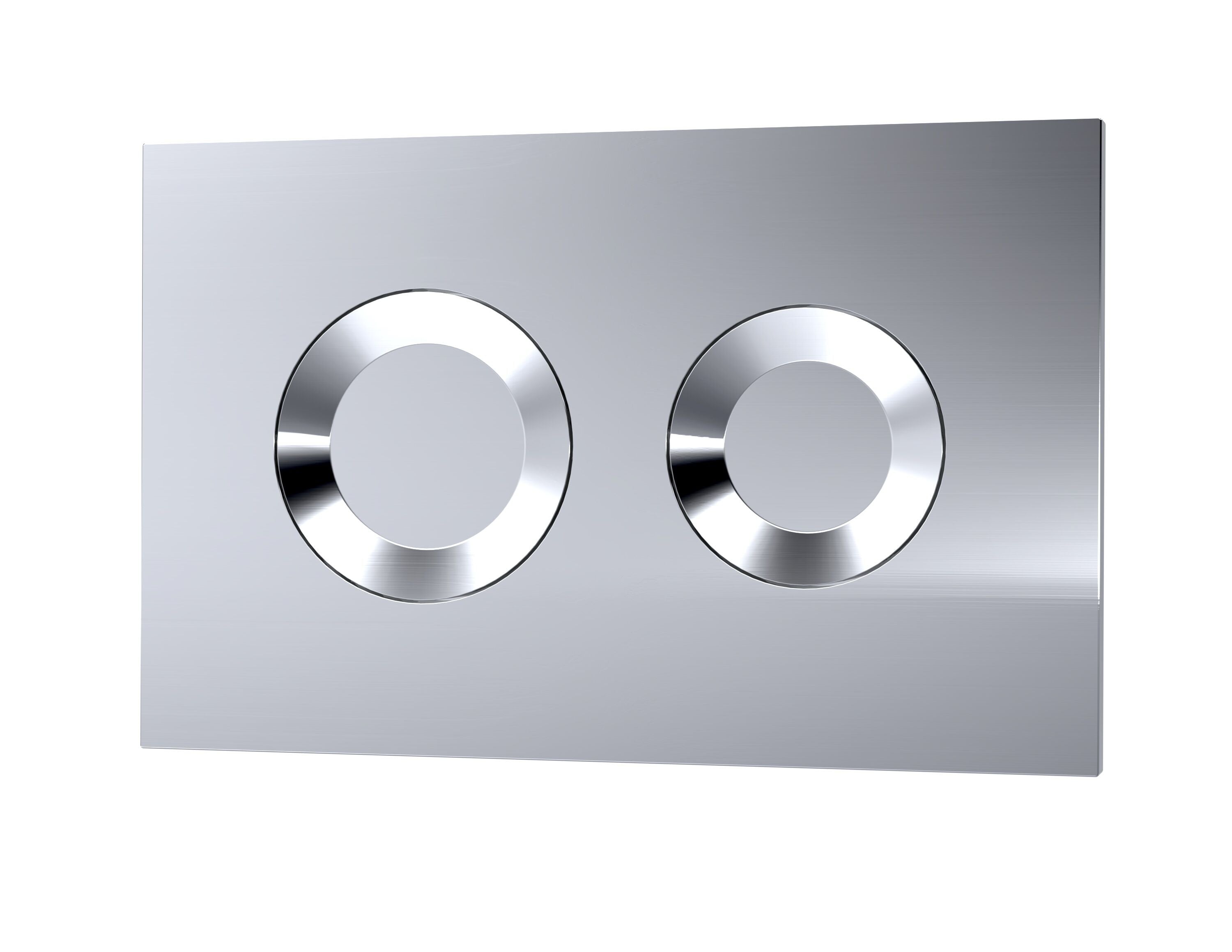 Nio Wall Hung Toilet Frame with Dual Flush Concealed Cistern and Flush Plate