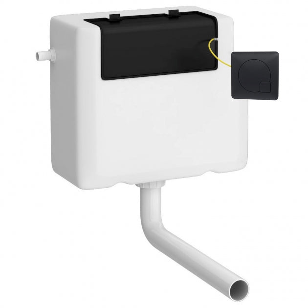 Trio Concealed Cistern with Side Inlet Dual Flush Button