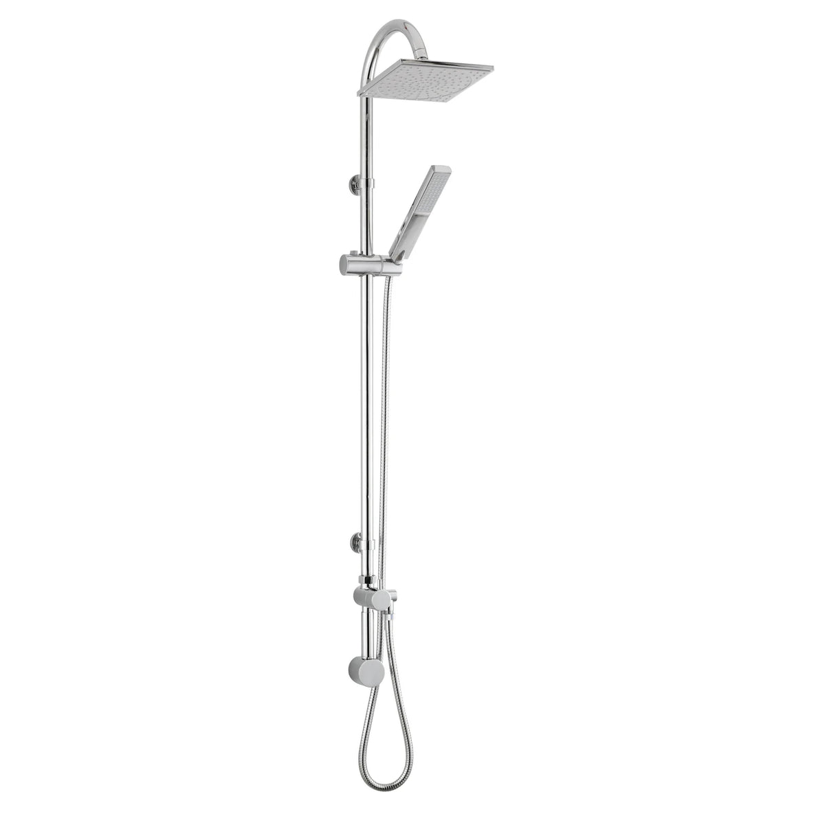 Omega Dual Function Worth Shower Kit - Chrome