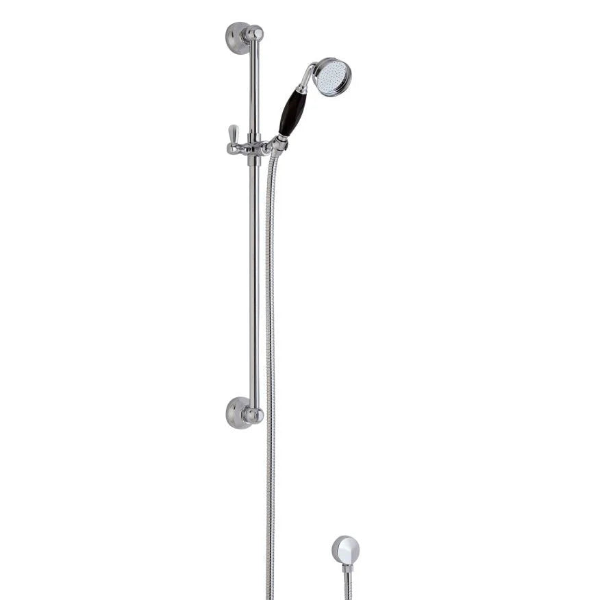 Omega Shower Slider Rail Kit - Chrome