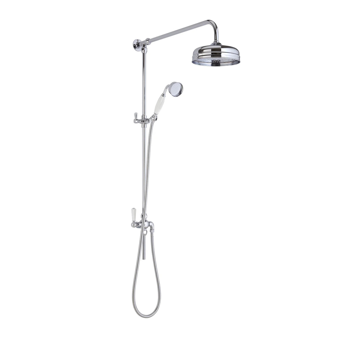 Omega Dual Rigid Riser Kit - Chrome