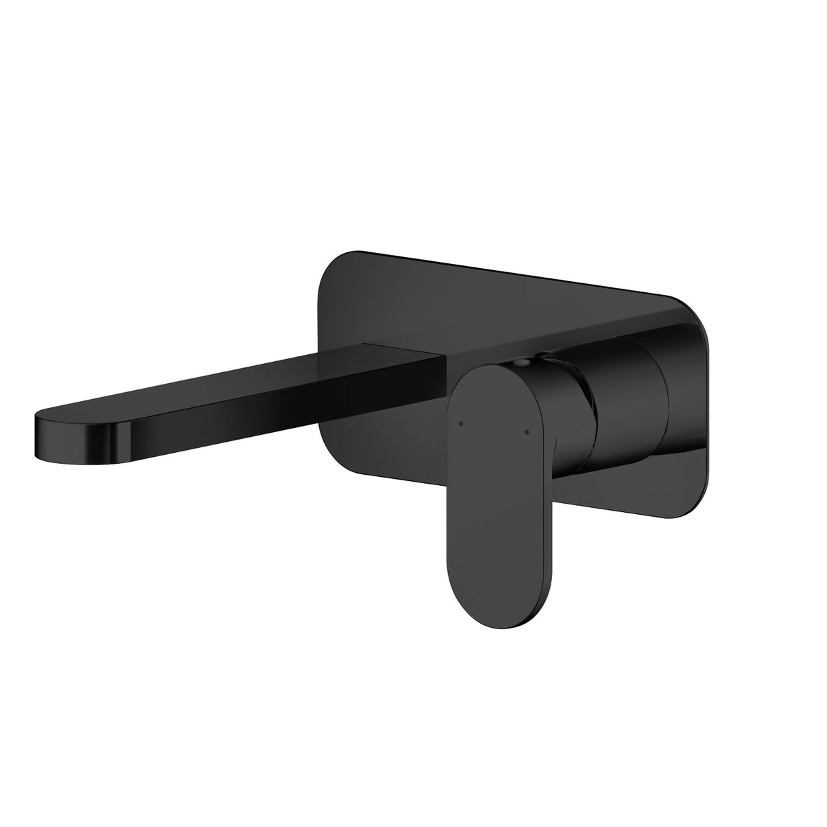Brent 2 Hole Wall Mounted Basin Mixer Tap With Plate