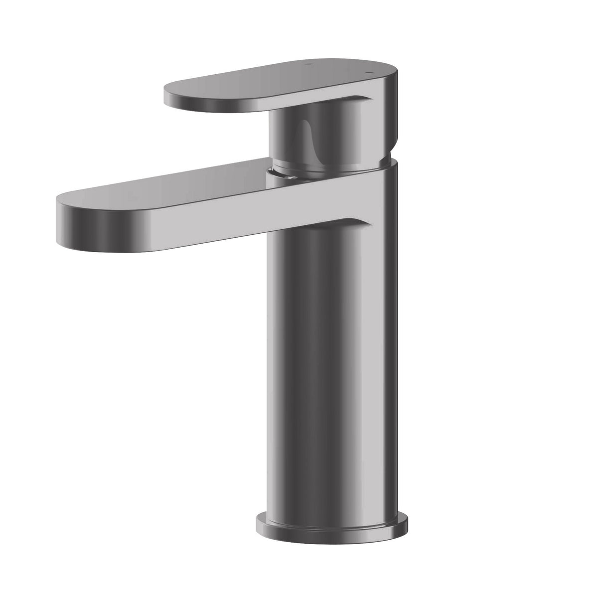 Brent Mono Basin Mixer Tap With Push Button Waste