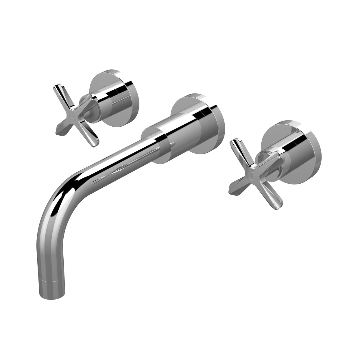 Cylin 3 Hole Wall Mounted Basin Mixer Tap