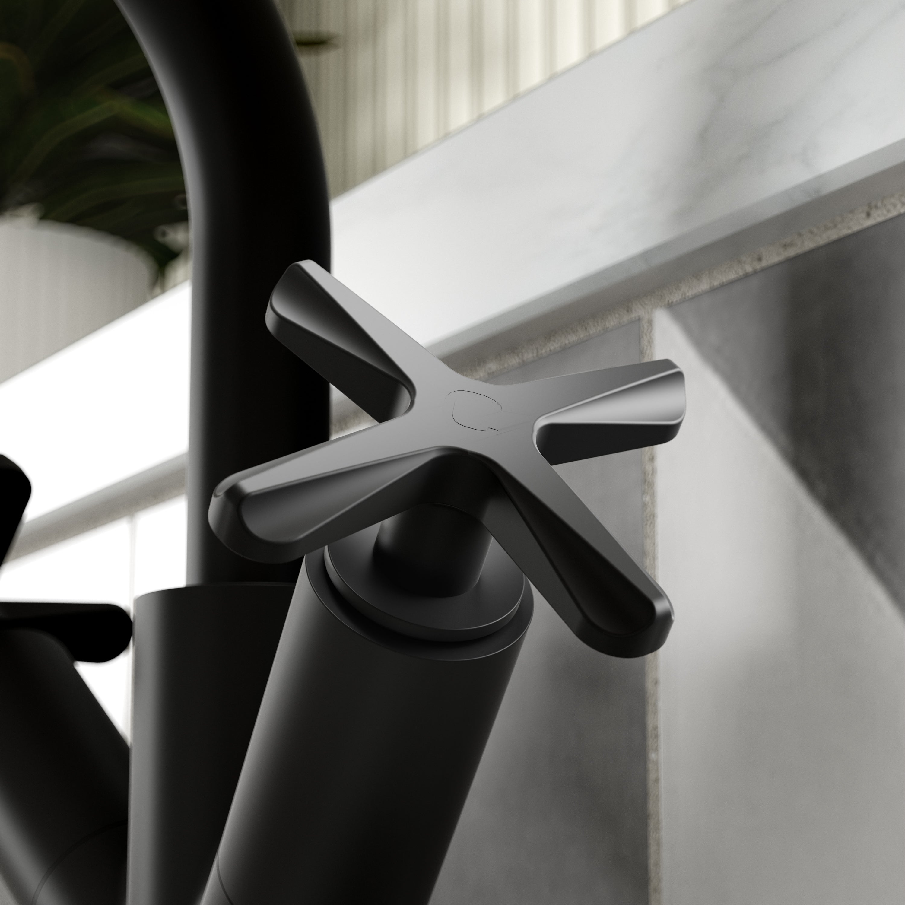 Cylin Deck Mounted Mono Basin Mixer With Pop Up Waste