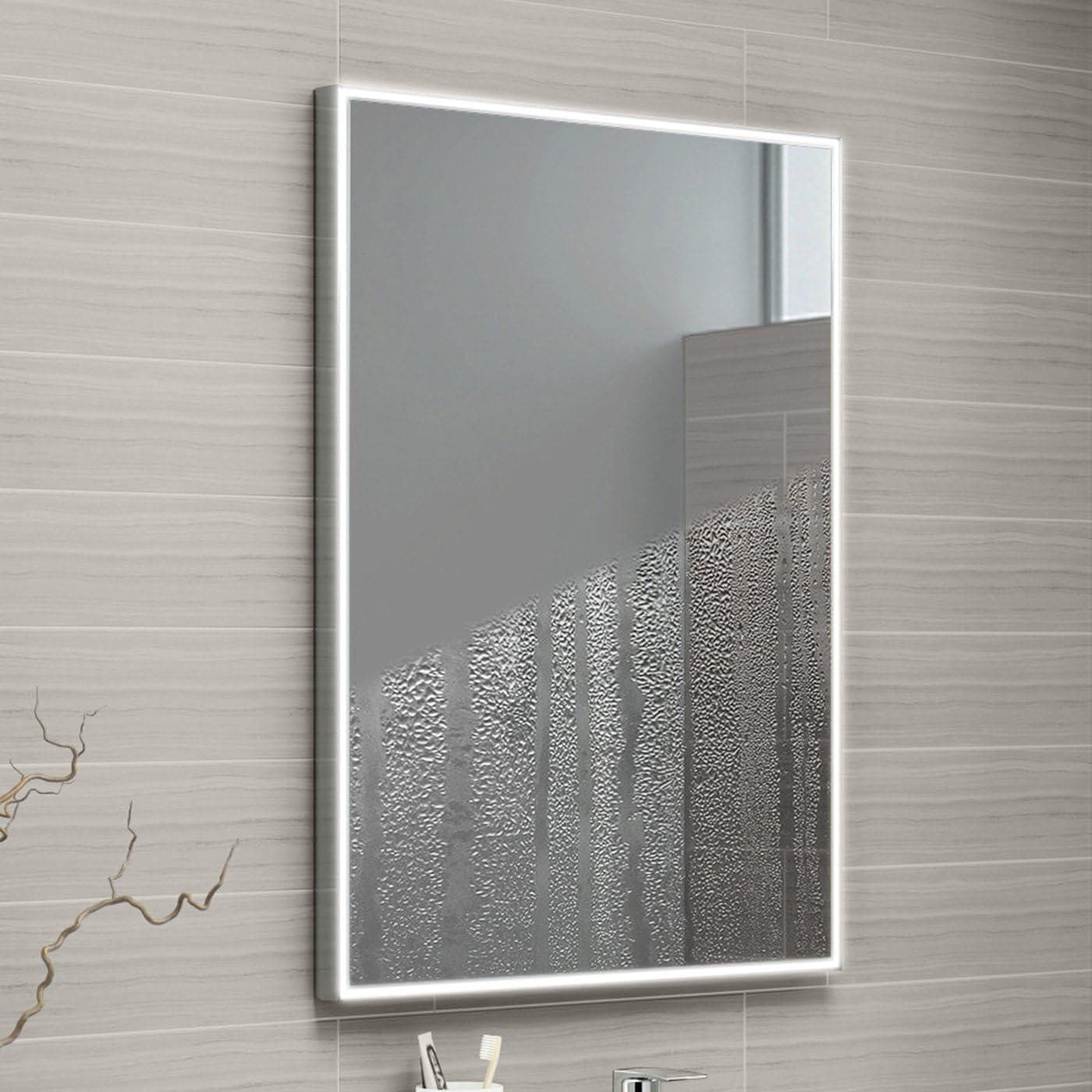 iBathUK Furniture > Mirrors iBathUK Mirror LED Illuminated Light with Sensor and Demister 500 x 700mm