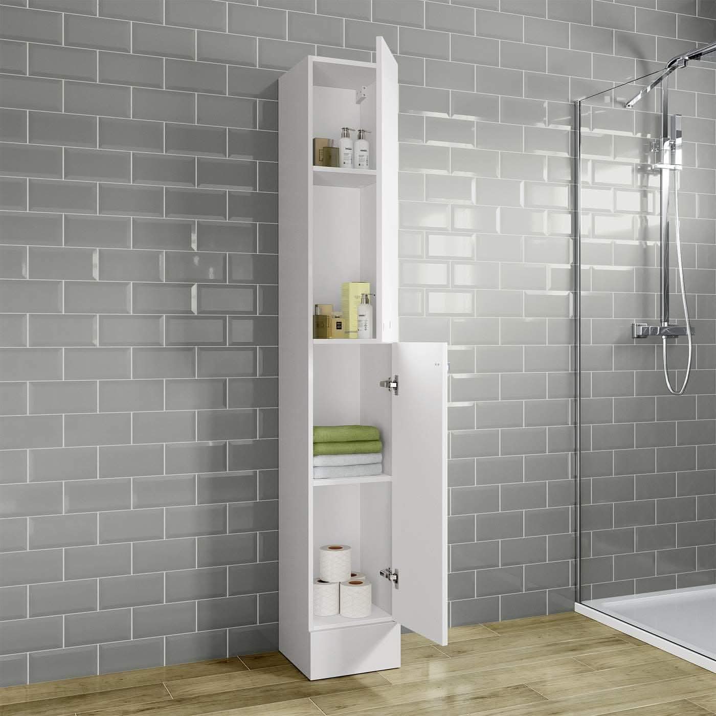 Harper Floor Mounted Tall Storage Unit - 1900mm x 320mm