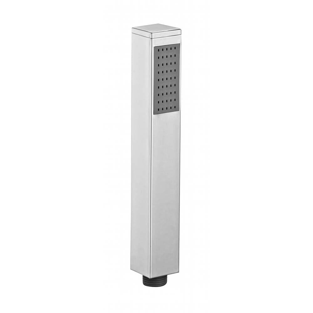VeeBath Kinross Square Waterfall Bath Shower Mixer Filler Tap, Shower - Chrome