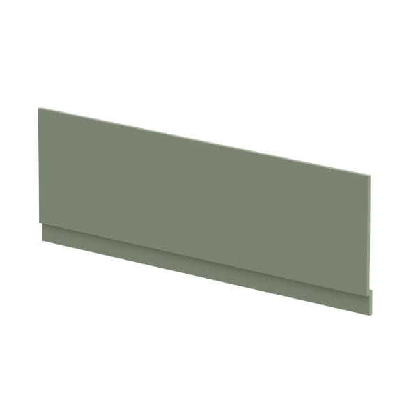 Nuie Bath Panels,Nuie,Bath Accessories Satin Green Nuie 1700mm Straight Shower Bath Front Panel With Plinth