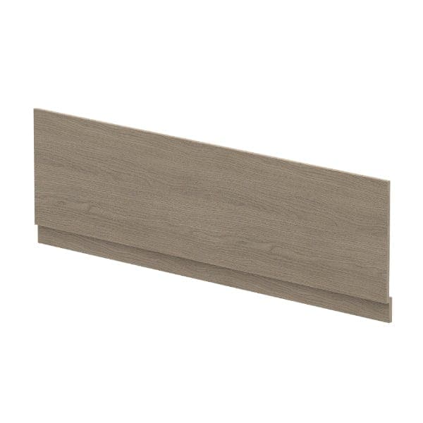 Nuie Bath Panels,Nuie,Bath Accessories Solace Oak Woodgrain Nuie 1800mm Straight Shower Bath Front Panel With Plinth