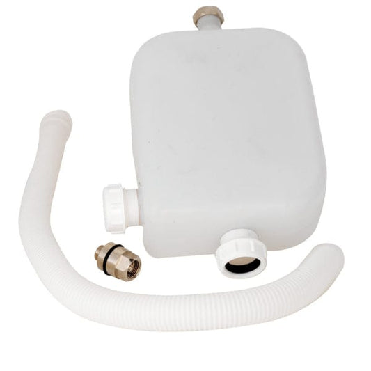 Nuie Shower Spares Nuie 4 Tap Hole Hose Retainer - White
