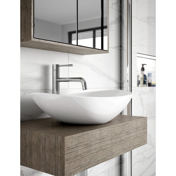 Nuie Countertop Basins,Modern Basins Nuie 615mm Sit-On Countertop Basin - No TH - White
