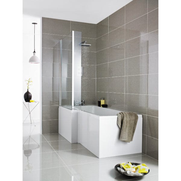 Nuie Bath Panels,Nuie,Bath Accessories Nuie Amelia 700mm Shower Bath End Panel - Gloss White