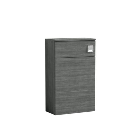 Nuie WC Units,Toilet Units,Nuie Anthracite Nuie Arno Compact Back to Wall WC Unit 500mm Wide