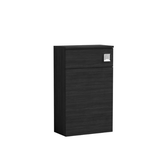 Nuie WC Units,Toilet Units,Nuie Charcoal Black Nuie Arno Compact Back to Wall WC Unit 500mm Wide