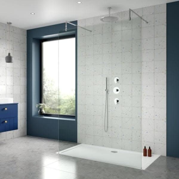 Nuie Concealed Shower Valves Nuie Arvan 2 Outlet Concealed Shower Valve With Kit And Stop Tap - Chrome