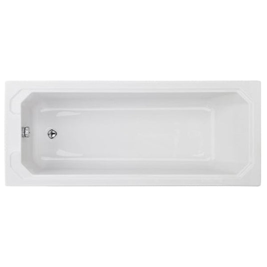 Nuie Single Ended Baths,Nuie,Standard Baths 1700mm x 700mm Nuie Ascott Rectangular Single Ended Bath - White