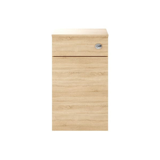 Nuie WC Units,Toilet Units,Nuie Natural Oak Nuie Athena Back to Wall WC Unit 500mm Wide