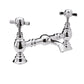Nuie Wall Mounted Taps,Basin Mixer Taps,Traditional Taps Nuie Beaumont Luxury 2-Hole Basin Mixer Tap - Chrome