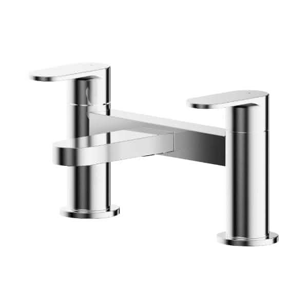 Nuie Bath Filler Taps,Modern Taps,Deck Mounted Taps Nuie Binsey Bath Filler Tap - Chrome